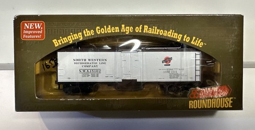 Roundhouse HO Scale RTR NWX North Western 40' Wood Reefer Car #15102 - Picture 1 of 5