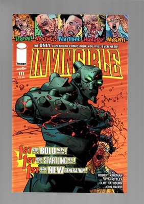 Invincible #111 NM- 9.2 Death of Cecil Stedman Image 2003