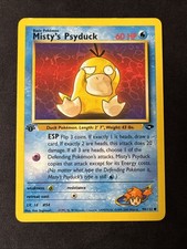 Misty's Psyduck 90/132 Gym Challenge First Edition on eBay