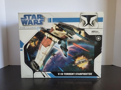V-19 Torrent Starfighter STAR WARS The Clone Wars TCW MIB NEW Open