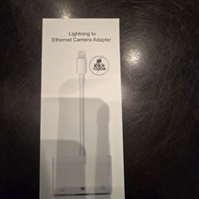 Lightning To Gigabit Ethernet Camera Adapters
