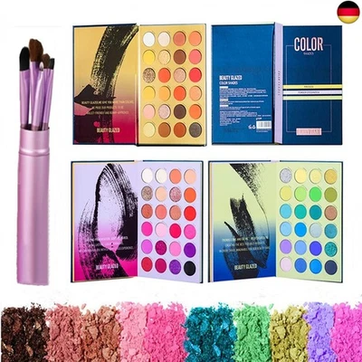 BEAUTY SEARCHER Makeup-Sets, 72 Farben Lidschatten-Palette, Lidschatten-Palette Matt,