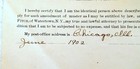 Post Civil War Documents (Belonging To Civil War Major Samuel L. Anable) — photo 5
