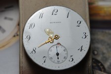 Vintage 1913 E Howard Series 7 12s 17J Pocket Watch Movement--4 Parts
