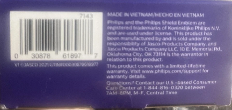 Novo em folha Philips Power Strip carregador USB multiportas para carro - Imagem 4 de 4