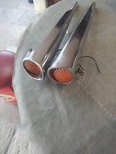 Citroën DS 19, 20, 21 Pallas 2 cornets inox clignotant arrière avec cabochons