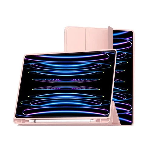 Aswant Custodia iPad Pro 11 pollici 2020 Portafoglio in Pelle PU Smart Cover Slot per Schede Funzione Auto Dormire/Sveglia Custodia Protettiva per Apple iPad Pro 2018/2020 11 Pollici Fiore