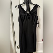 Guess Criss Cross Black Dress NWT