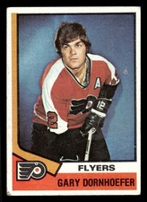 1974-75 Topps Gary Dornhoefer #44 - Philadelphia Flyers - VG