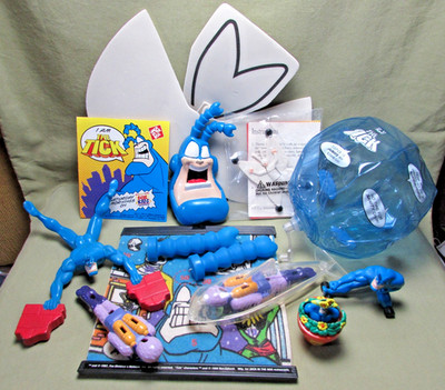 THE TICK KID MEAL TOY LOT Taco Bell Jack In The Box Sewer Urchin Arthur figure