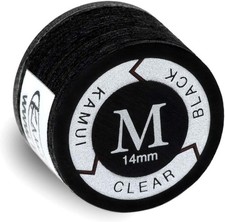 Kamui Clear Black Cue Tip - M