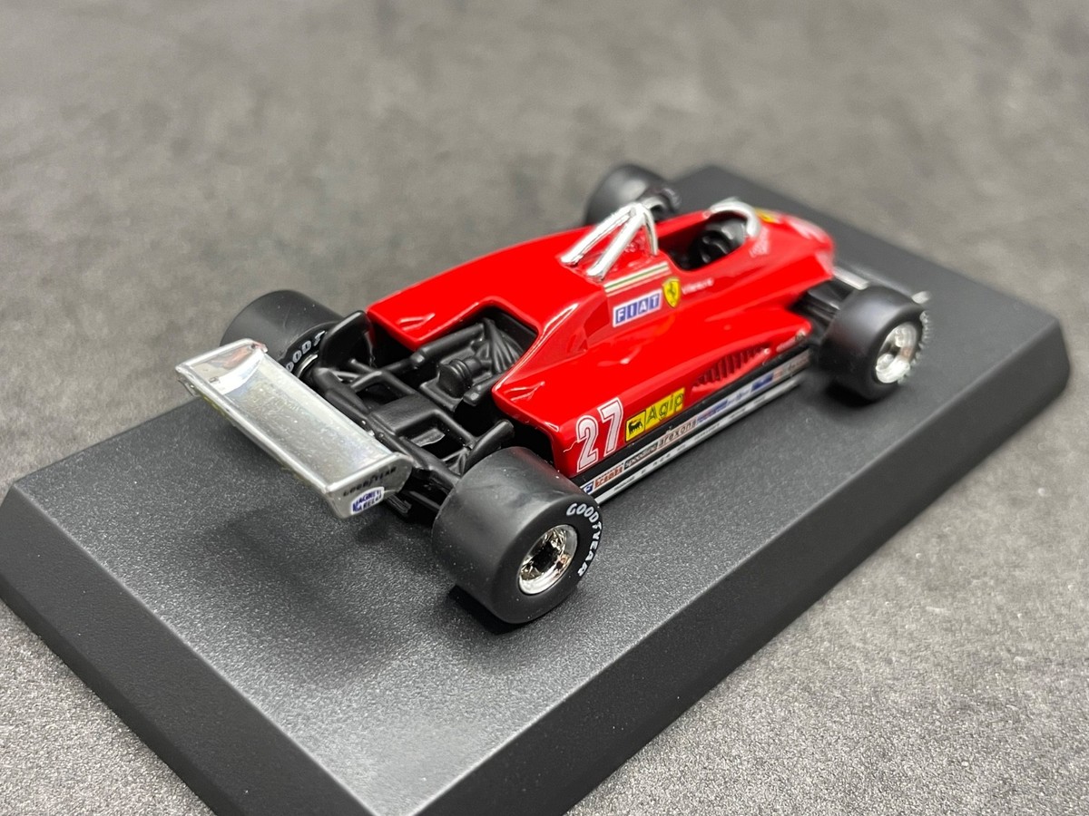 Kyosho 1/64 Ferrari F1 collection1 126 C2 #27 G.VILLENEUVE Diecast