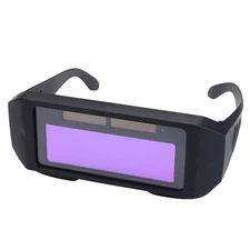 1*Solar Powered Auto Darkening Welding Mask Helmet Eyes Goggle Welder Glasses A