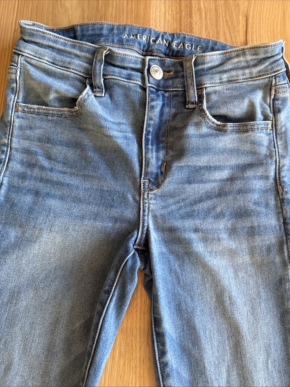 American Eagle Outfitters Hi-rise Jegging Size 6 Reg Next Level Stretch (1) image 6