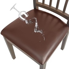 Fundas de cuero para sillas de comedor y de cocina. Fundas impermeables