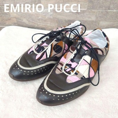 EMIRIO PUCCI sneakers with Pucci print, approximately size 22.5cm