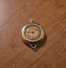 Vintage Swiss Hallmark Pendant Watch 15J 3ADJ