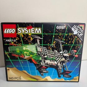 Lego Rebel Hunter 6897 Space Police 100% Complete Box 140 Pieces 2 Minifigures