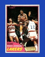 1981-82 Topps Set-Break # 21 Magic Johnson VG-VGEX *GMCARDS*