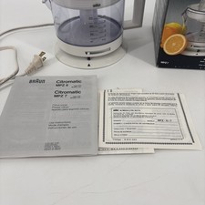 Braun Citrus Press/Juicer automatic Juicers for sale