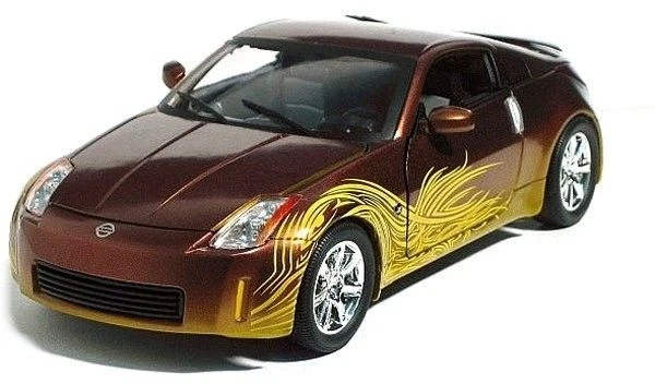 ERTL 53608C NISSAN 350Z 2003 GREY/SILVER 1:18 Auto - Photo 1/1