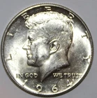 1964-P Kennedy Half Dollar - AU - #0114K50