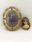 Liddle Kiddles Lou Lucky Locket Mattel Doll & original locket
