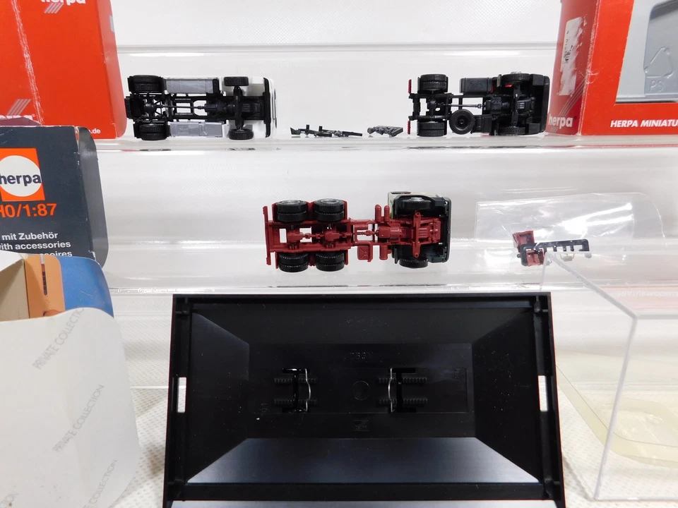 4X Herpa H0 1:87 Modello Trattore Iveco 110136 847000 Ecc Mint Box #DP454-0,5 - Immagine 3 di 4
