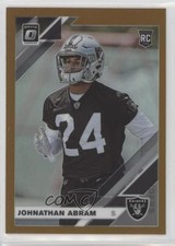 2019 Panini Donruss Optic Rookies Bronze Prizm Johnathan Abram #111 fm0