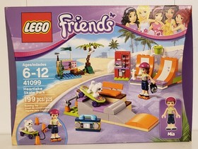 LEGO Friends 41099 Heartlake Skate Park Retired NEW & Factory Sealed