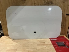 International LT625 Prostar Sleeper Toolbox Door Left Side OEM Used White