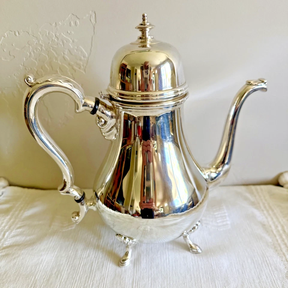 vntge International Silver Co «Грузинский суд» чайный сервиз, 5 шт., серебро припаянный - Изображение 3 из 4