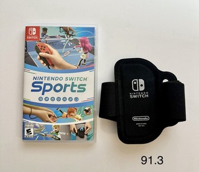 Nintendo Switch Sports - Nintendo Switch - TESTED - Original Case - Leg Strap