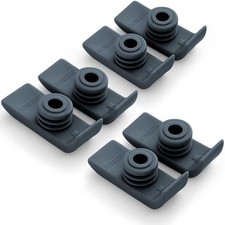 3-Pack: Walker Ski Glides for Carex Walkers - 3 Pairs Gray 