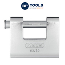 Image of Abus Mechanical 20072 92/80mm Monoblock Brass Body Shutter Padlock