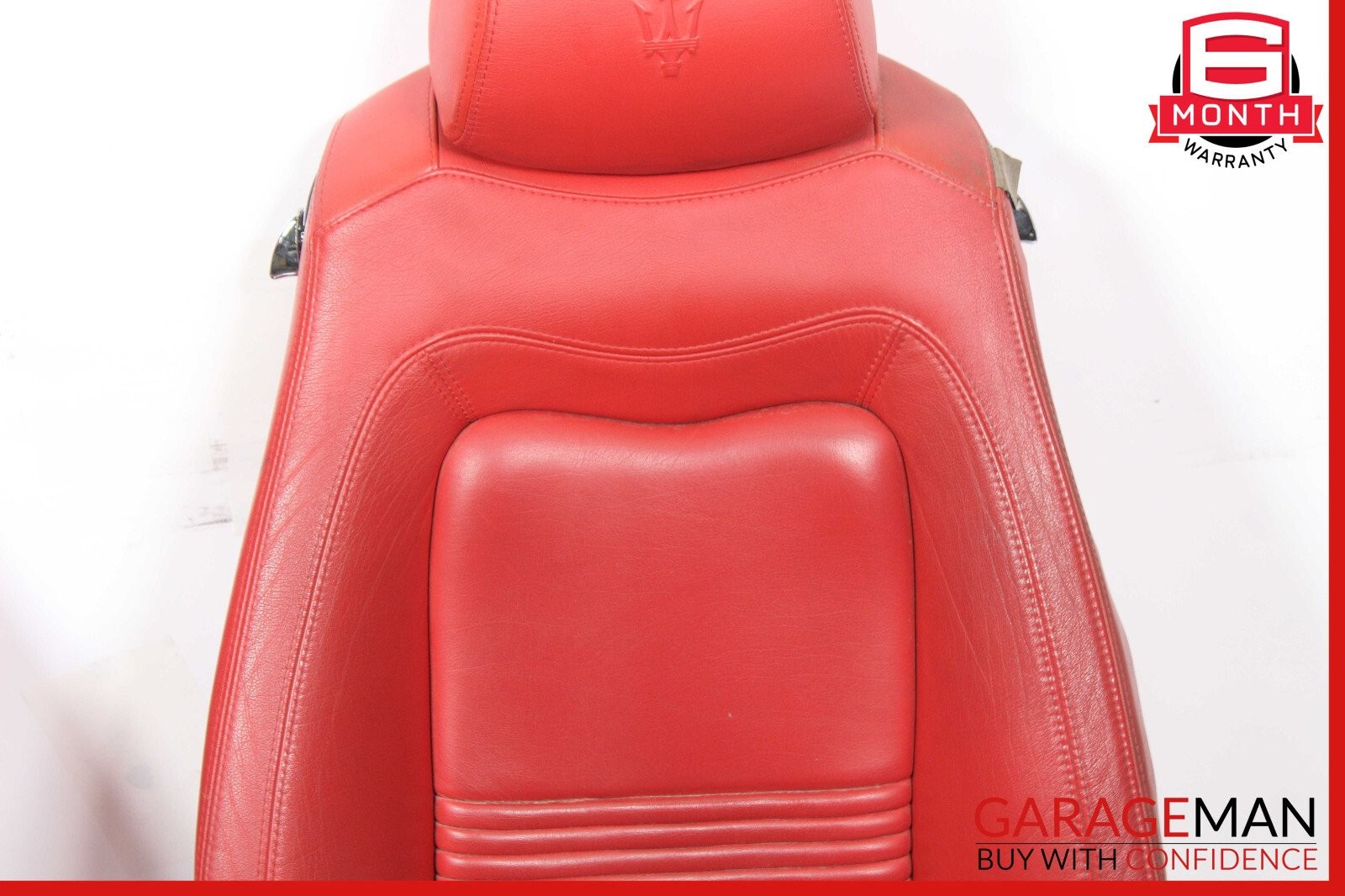 08-12 Maserati GranTurismo M145 Front Complete Seat Cushion Cover Assy Set