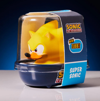 Sonic the Hedgehog: Super Sonic Numskull TUBBZ Cosplay Duck Mini Edition