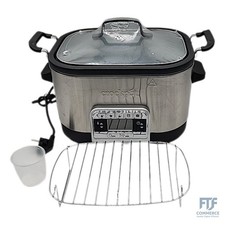 Crockpot Multi-Cooker | Programmierbarer Slow Cooker | Zum Sautieren-Delle