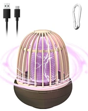 AICase 1800mA Rechargeable Portable Mosquito Killer lamp, Bug Zapper Latern,B...