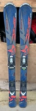 100 cm Nordica Fire Arrow skis with Marker bindings + ski boots