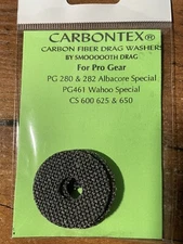 NEW! SMOOTH DRAG PRO GEAR CARBONTEX PG461 WAHOO SPECIAL WASHERS