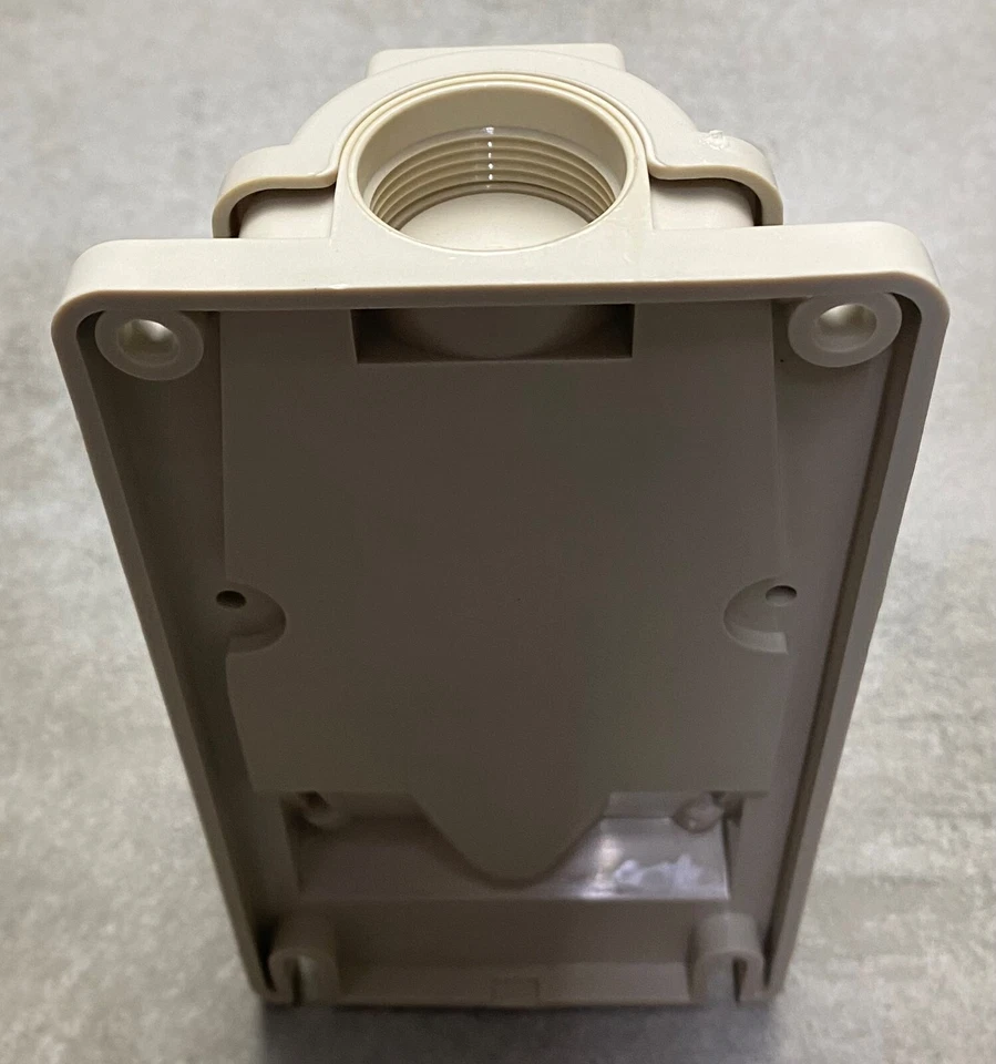 GEWISS GW62474 90 Degree SURFACE Socket Outlet, IP44, 2P + E, 16A, 100-130V - Image 3 of 4