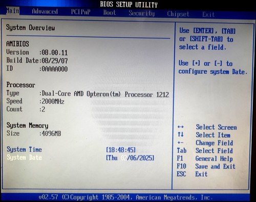 Tyan Tomcat h1000S (S3950) Motherboard + CPU AMD Opteron - Picture 9 of 10