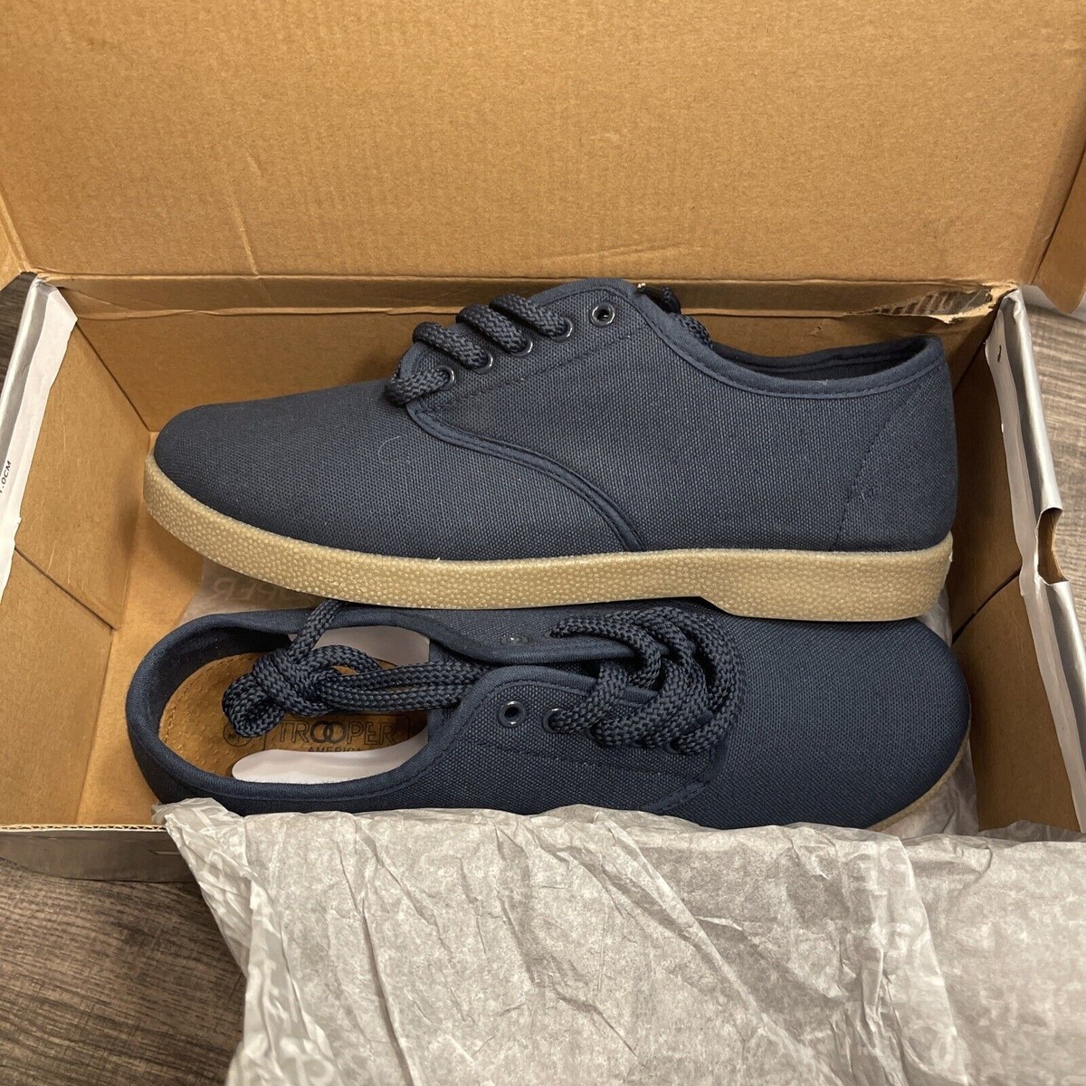 Troopers America Blue Shoes Size Men 1/2