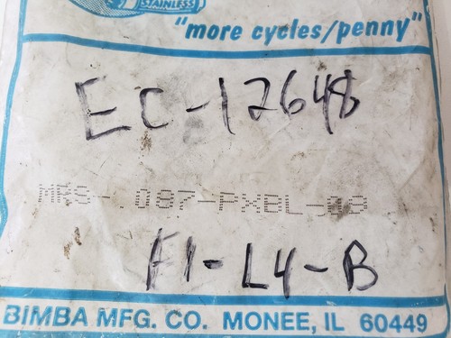 UNUSED - Bimba MRS-.087-PXBL-09 Sensor Switch - Picture 6 of 6