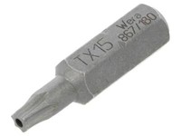 05066505001 Bit Torx® Mit Sicherung T15H L. Ges: 25Mm Wera