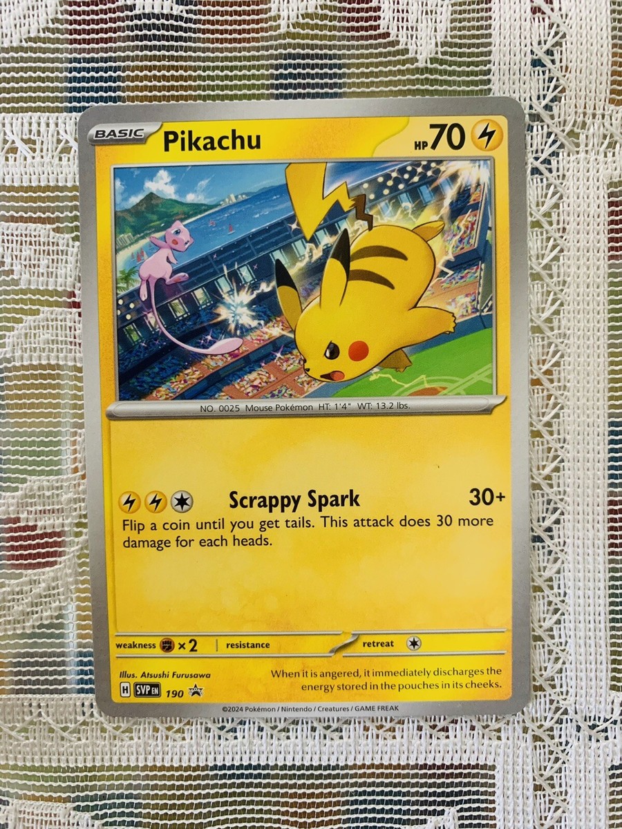No Stamp Asia Exclusive Pikachu SVP190 2024 World No Stamp Asia Exclusive Pikachu SVP190 2024 World