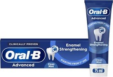 Oral-B Advanced Enamel Strengthening Toothpaste 75ml 87.87 per litre