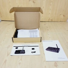 Wuloo Wireless 1 Mile Range Home Intercom Multi Channel White (ONE UNIT ONLY)