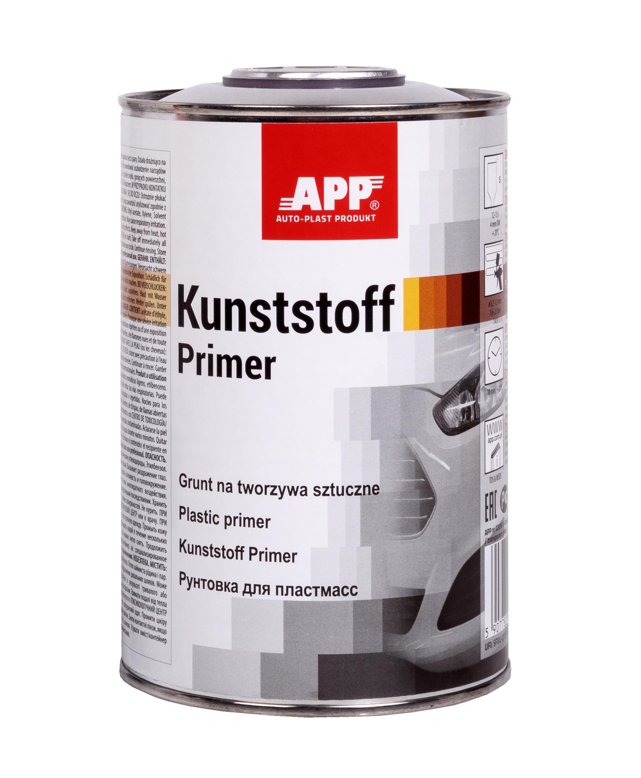 1 x 400 ml Kunststoffprimer Spray Haftvermittler für Kunstoffe am